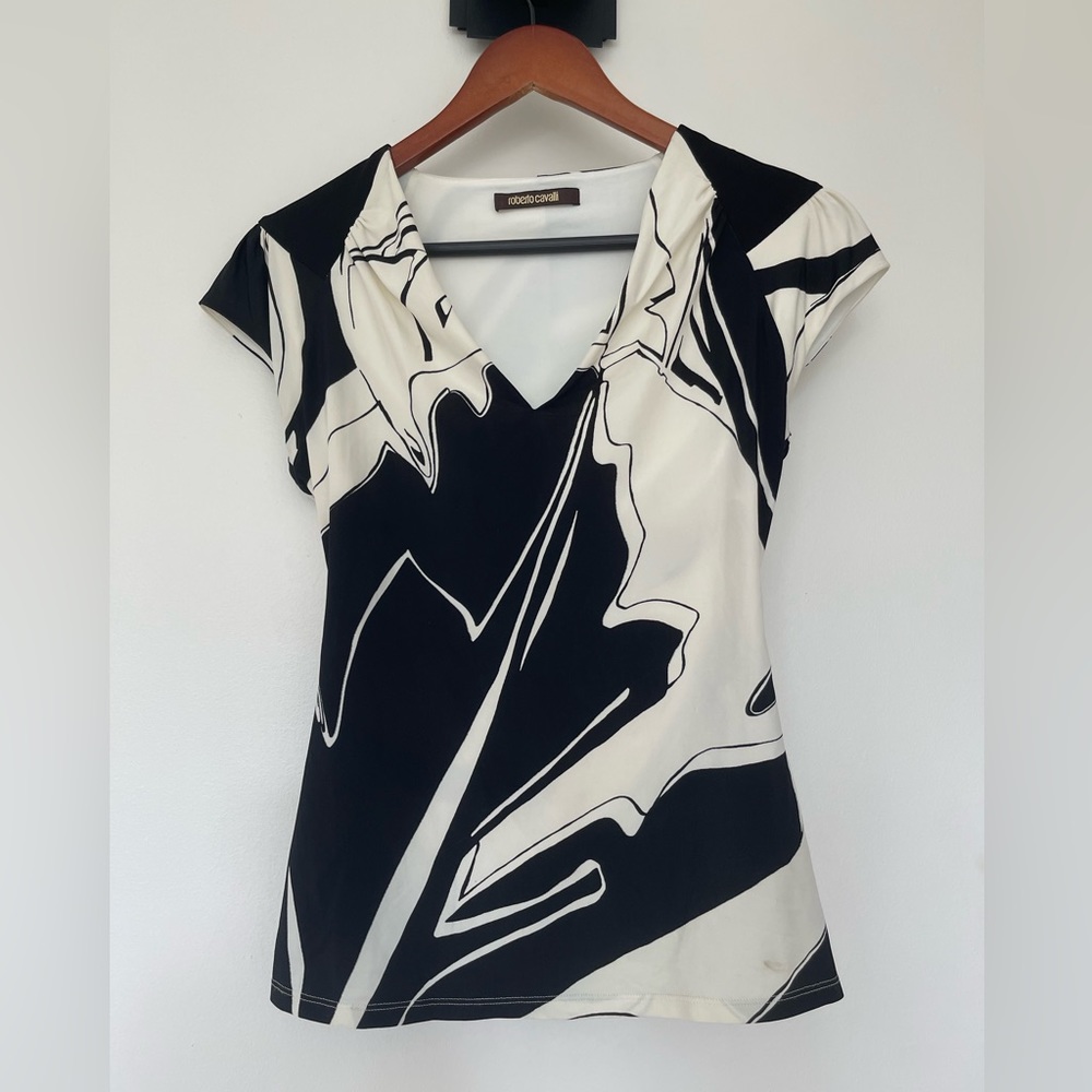 Women’s Used Roberto Cavalli Top Size 40